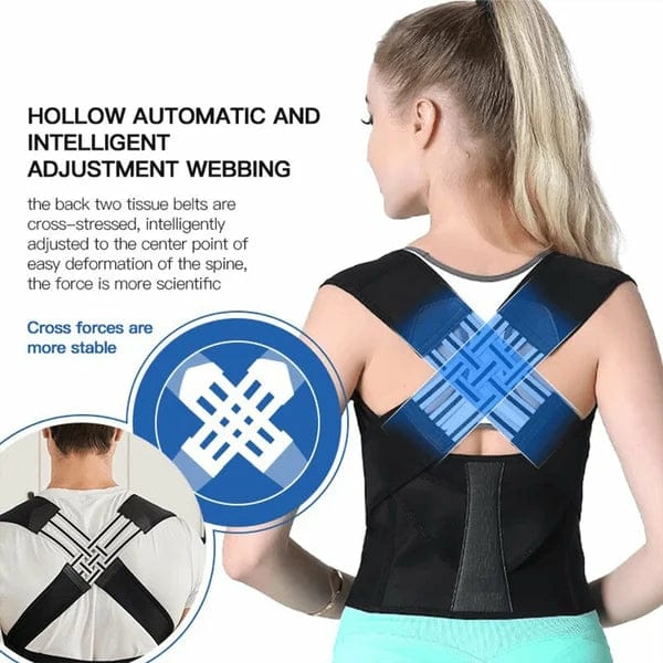 Shoulder & Back Posture Correction Belt || 2 in 1